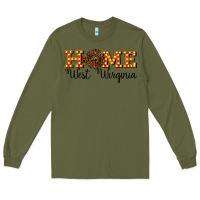 Army Green Home West Wirginia Long Sleeve Tee - Bettercallsaul