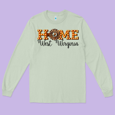 Home West Wirginia Long Sleeve Tee Designed By Bettercallsaul