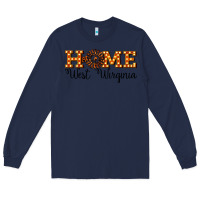 Navy Home West Wirginia Long Sleeve Tee - Bettercallsaul