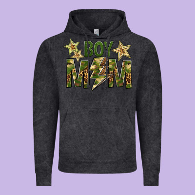Boy Mom Vintage Hoodie Designed By Bundleandbundleshop