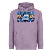 Lavender Back the blue Heavyweight Hoodie - FaDigitalArtStudio