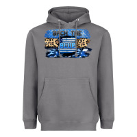 Storm Back the blue Heavyweight Hoodie - FaDigitalArtStudio