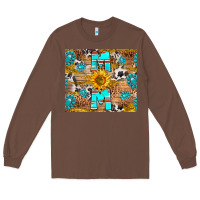 Chestnut western mom Long Sleeve Tee - RanaPortraitStore