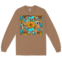 Toasted Coconut western mom Long Sleeve Tee - RanaPortraitStore
