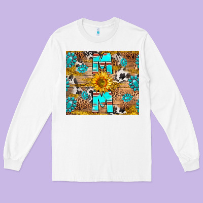 Western Mom Long Sleeve Tee Designed By Ranaportraitstore