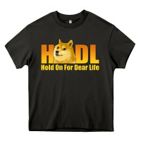 Asphalt hodl hold on for dear life dogecoin Heavy Core Tee - Jasminsmagicworld