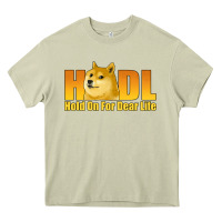Mossy hodl hold on for dear life dogecoin Heavy Core Tee - Jasminsmagicworld