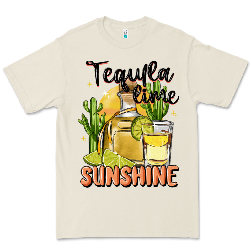 Tequila Lime Sunshine Premium Tee by MaliasSmallBusiness | Teevron
