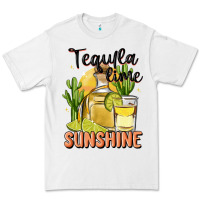 White tequila lime sunshine Premium Tee - MaliasSmallBusiness