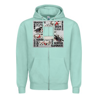 Seafoam senior 2024 customizable Zipper Hoodie - CowGirlArtShop