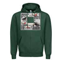 Sports Green senior 2024 customizable Zipper Hoodie - CowGirlArtShop