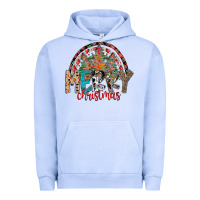 Pigment Grape Ice Merry Christmas Urban Hoodie - CowhideDigitalArt