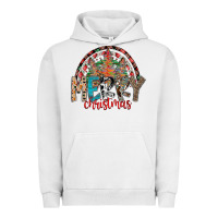 Pigment Lunar Rock Merry Christmas Urban Hoodie - CowhideDigitalArt
