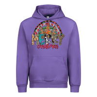 Tulip Merry Christmas Urban Hoodie - CowhideDigitalArt