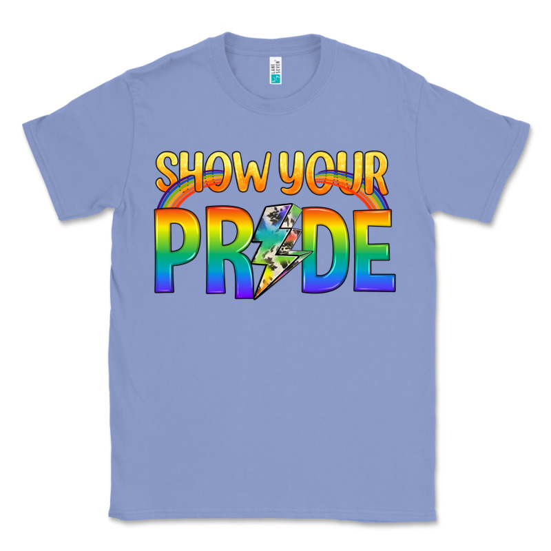 Lgbtq Show Your Pride With Rainbow Classic Tee by BundleAndBundleShop | Teevron