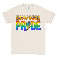 Natural Lgbtq Show Your Pride With Rainbow Classic Tee - BundleAndBundleShop