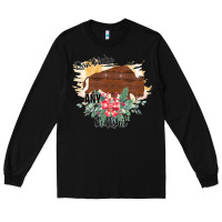 Black Take No Bull Floral Rodeo Long Sleeve Tee - Bettercallsaul
