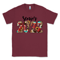 Burgundy senior 2022 western Classic Tee - JahusDesignShop