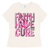 Bone faith hope cure cancer Ladies Tee - NancyCooperArtShop