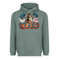 Sage Oh my stars farm animals Heavyweight Hoodie - FaDigitalArtStudio