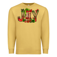 Antique Gold joy christmas with elf bbs Premium Sweatshirt - BundleAndBundleShop