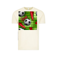 Vintage Arctic soccer shoes goal seamless pattern Vintage Tee - BundleAndBundleShop