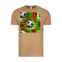 Vintage Camel soccer shoes goal seamless pattern Vintage Tee - BundleAndBundleShop