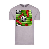 Vintage Zinc soccer shoes goal seamless pattern Vintage Tee - BundleAndBundleShop