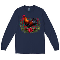 Navy Farm Cock Long Sleeve Tee - Bettercallsaul