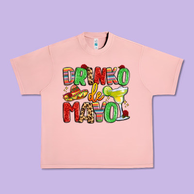 Drinko De Mayo Urban Heavy Tee Designed By Lillyallendesigns