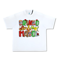White drinko de mayo Urban Heavy Tee - LillyAllenDesigns