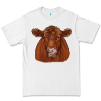 White red angus Premium Tee - JahusDesignShop