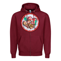 Burgundy nurse coaster Zipper Hoodie - CowGirlArtShop
