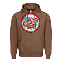 Chestnut nurse coaster Zipper Hoodie - CowGirlArtShop