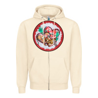 Sandshell nurse coaster Zipper Hoodie - CowGirlArtShop