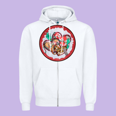 Nurse Coaster Zipper Hoodie Designed By Cowgirlartshop