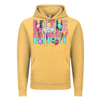 Vintage Mustard Little Bunny Easter Vintage Hoodie - BundleAndBundleShop