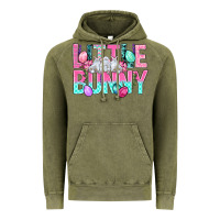 Vintage Olive Little Bunny Easter Vintage Hoodie - BundleAndBundleShop