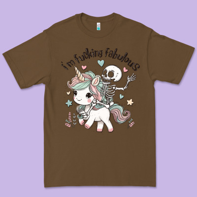 I'm Fucking Fabulous Premium Tee Designed By Maliassmallbusiness