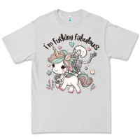 Dove Grey i'm fucking fabulous Premium Tee - MaliasSmallBusiness