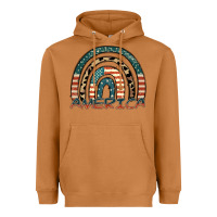 Meerkat America rainbow Heavyweight Hoodie - FaDigitalArtStudio