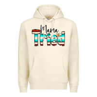 Sandshell Mama Tried Premium Hoodie - CowCowDesign