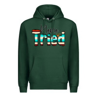 Sports Green Mama Tried Premium Hoodie - CowCowDesign