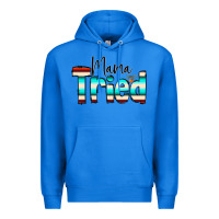 True Royal Mama Tried Premium Hoodie - CowCowDesign