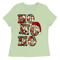 Matcha ho ho ho western christmas Ladies Tee - Jasminsmagicworld