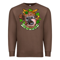 Chestnut St. Patrick's Day cow Premium Sweatshirt - FaDigitalArtStudio