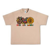 Burro peace love sunshine Urban Heavy Tee - JahusDesignShop