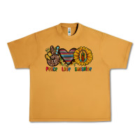 Peanut Butter peace love sunshine Urban Heavy Tee - JahusDesignShop