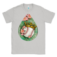 Moon Dust baseball and western roses teardrop  6 Classic Tee - BundleAndBundleShop