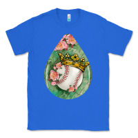 True Royal baseball and western roses teardrop  6 Classic Tee - BundleAndBundleShop